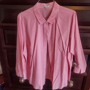 1X 22/24 Woman Within Button Down Blouse